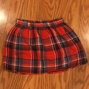 Checkered skirt